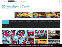 Tablet Screenshot of dsangelsport.de
